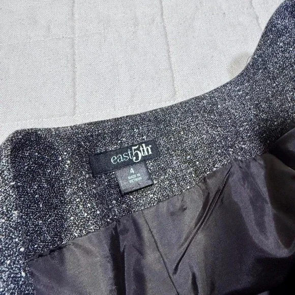 East 5th Gray Tweed A-Line Skirt – Size S (4) - Picture 6 of 6